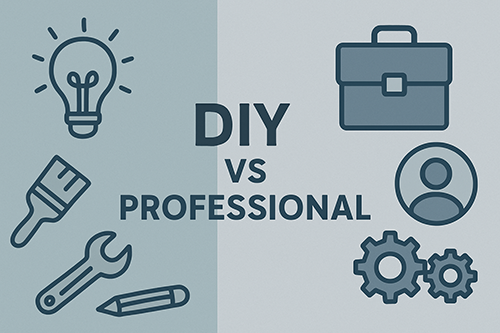 DIY vs pro banner