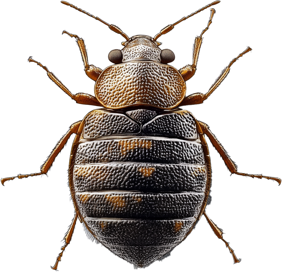 Professional bed bug control technician